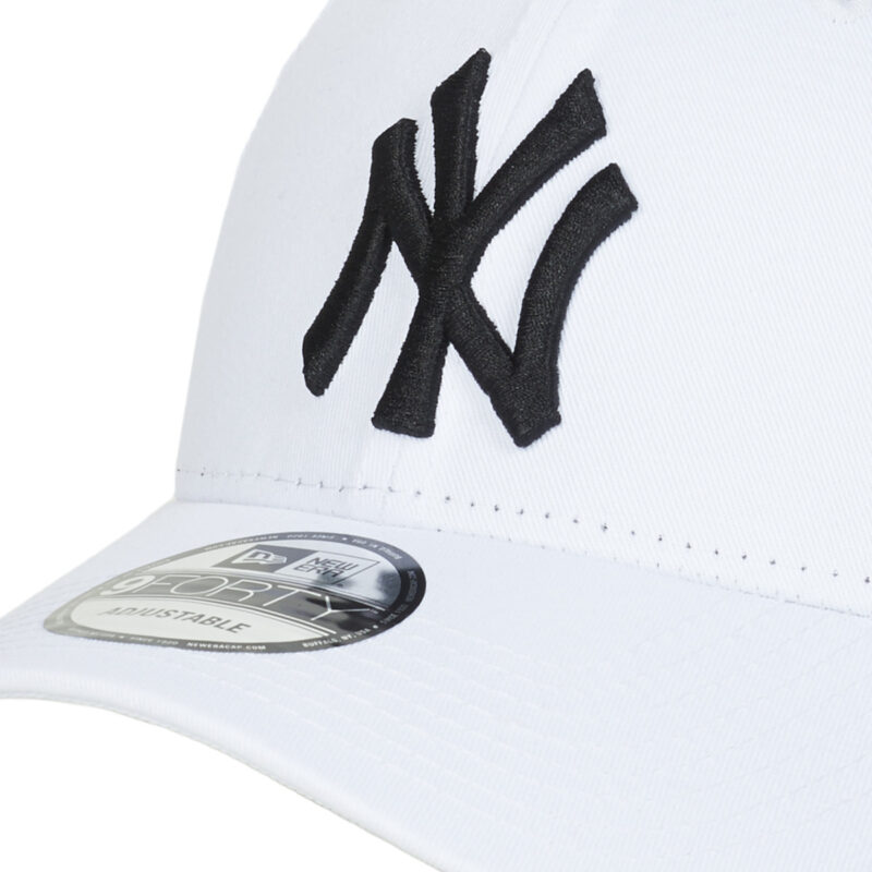 Cappellino New Era LEAGUE BASIC 9FORTY NEW YORK YANKEES Bianco Cappellini Uomo - 3