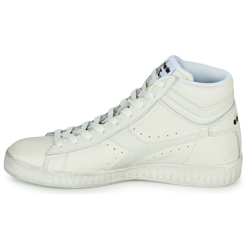 Diadora GAME L HIGH WAXED Bianco Sneakers alte Uomo - 4