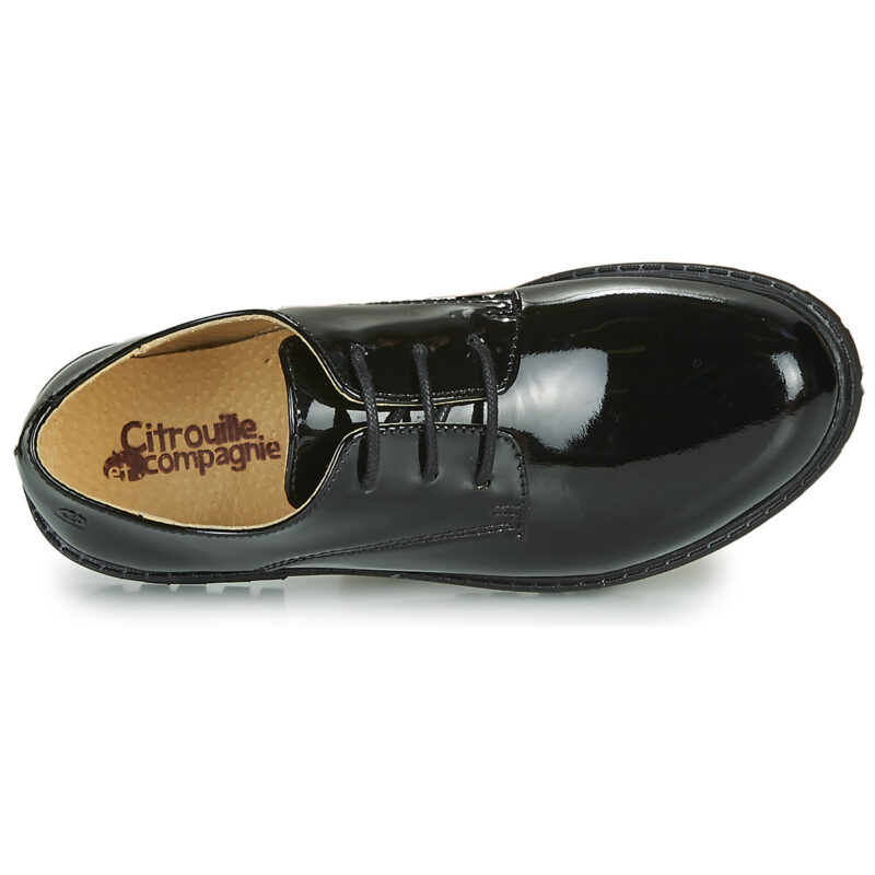 Citrouille et Compagnie NALIME Nero Derby Bambina - 6