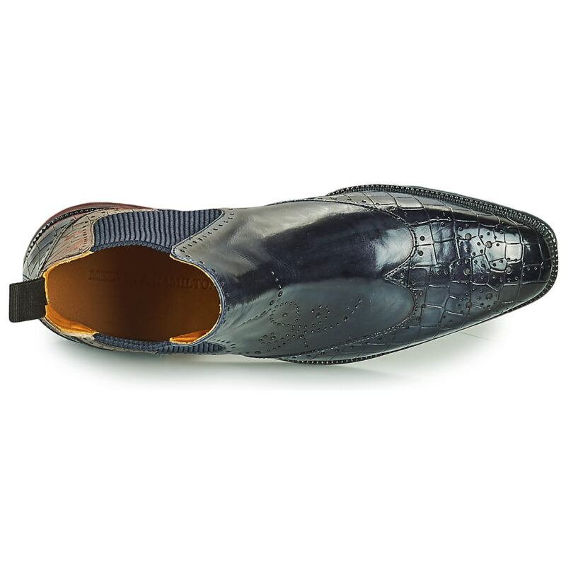 Melvin & Hamilton  JEFF 35  Blu Stivaletti Uomo - 6