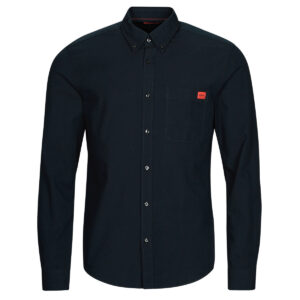 Camicia a maniche lunghe  HUGO  Evito  Nero -  Camicie a maniche lunghe Uomo