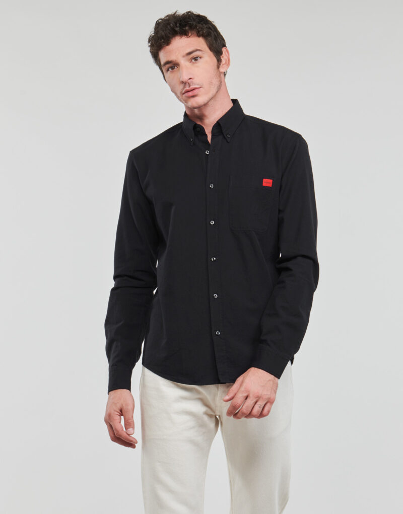 Camicia a maniche lunghe HUGO Evito Nero Camicie a maniche lunghe Uomo - 2