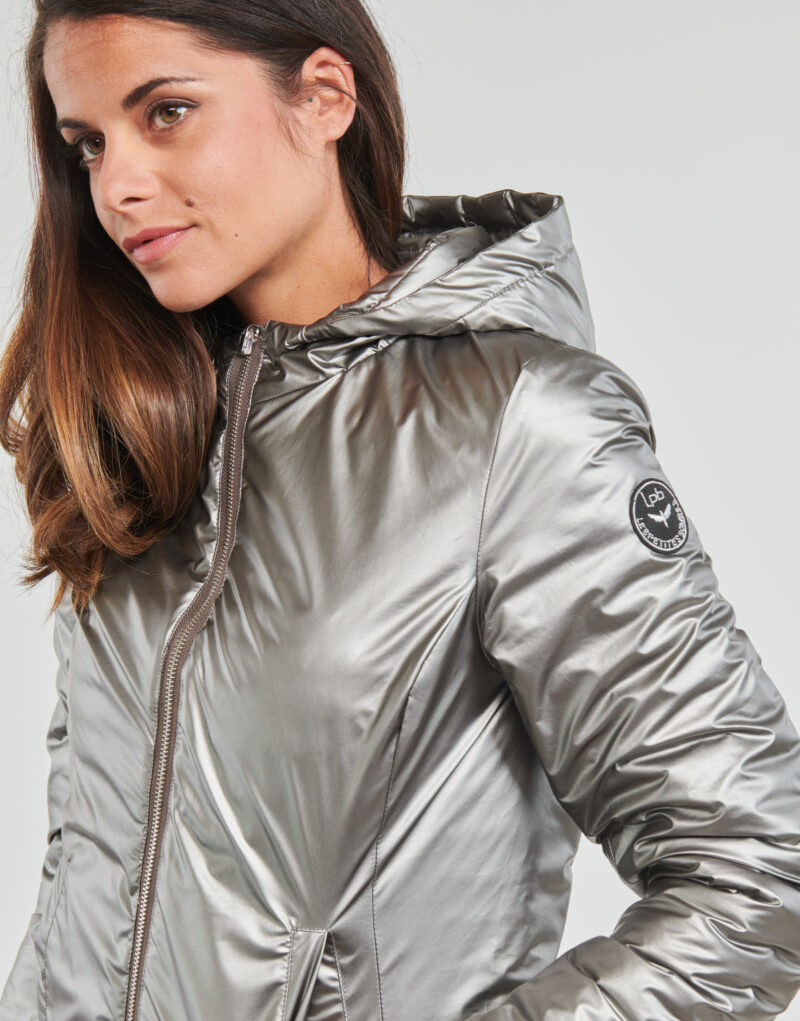 Piumino Les Petites Bombes EDANA Grigio Piumini Donna - 5