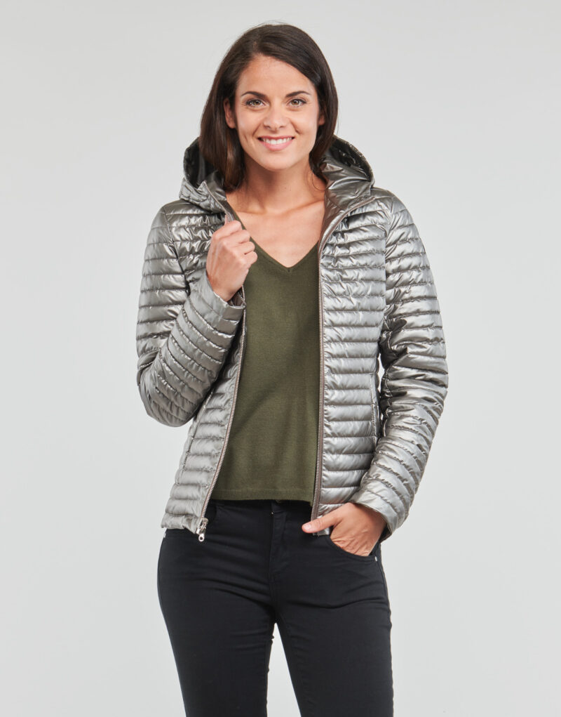 Piumino Les Petites Bombes EDANA Grigio Piumini Donna - 6