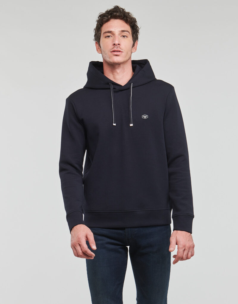 Felpe con cappuccio Emporio Armani 8N1MD0-1JHS Marine Felpe con cappuccio Uomo - 2