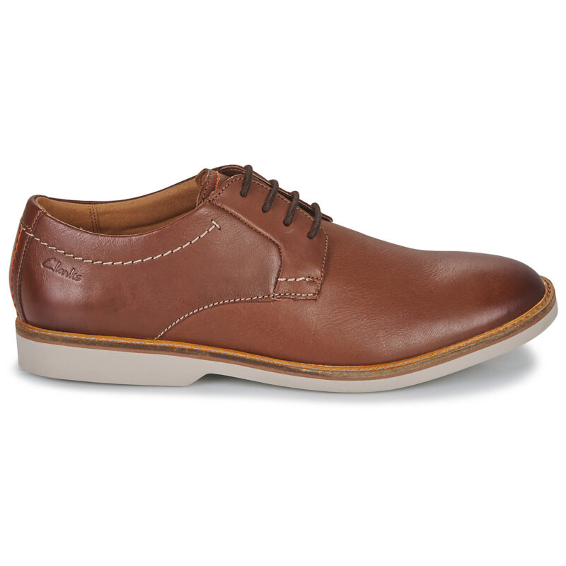 Clarks  ATTICUS LTLACE  Marrone -  Derby Uomo - 2