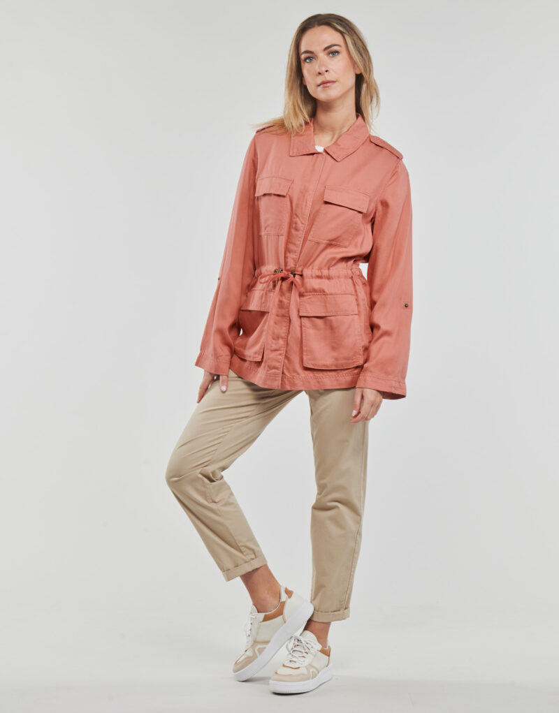 Parka Only ONLKENYA LIFE UTILITY JACKET CC Rosa Parka Donna - 3