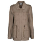 Parka Only ONLKENYA LIFE UTILITY JACKET CC Marrone Parka Donna - 1
