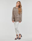 Parka Only ONLKENYA LIFE UTILITY JACKET CC Marrone Parka Donna - 3