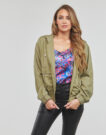 Jacket Only ONLKENYA LIFE UTILITY HOOD JACKET Kaki Giubbotti Donna - 2