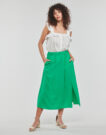 Gonne midi Freeman T.Porter JOLENE PLAIN Verde Gonne midi Donna - 2