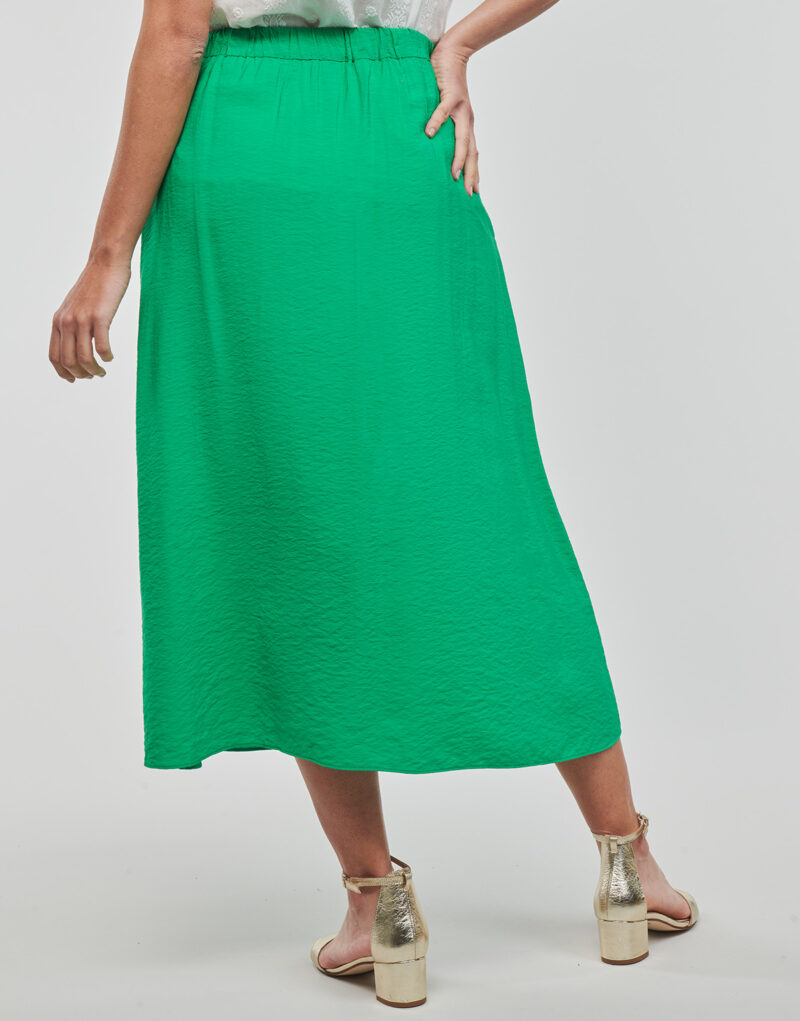 Gonne midi Freeman T.Porter JOLENE PLAIN Verde Gonne midi Donna - 4