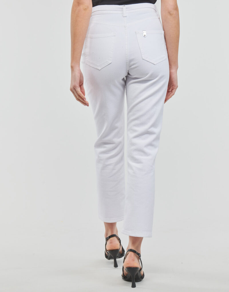 Jeans Liu Jo PANT STRAIGHT FIT Bianco Jeans Donna - 4
