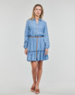 Kurzes Kleid Liu Jo TENCEL Blu Abiti corti Donna - 2