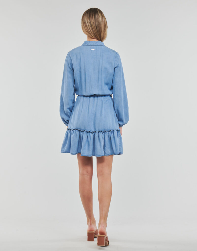 Kurzes Kleid Liu Jo TENCEL Blu Abiti corti Donna - 4