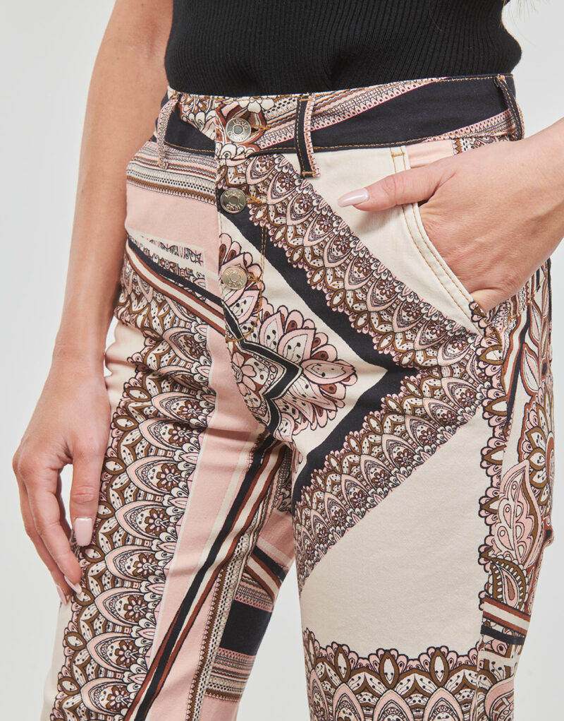 Pantaloni larghi Liu Jo NEW PRINCESS Multicolore Pantaloni larghi Donna - 5