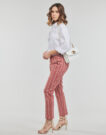 Pantaloni slim Liu Jo PANT CHINO Rosso Pantaloni slim Donna - 3