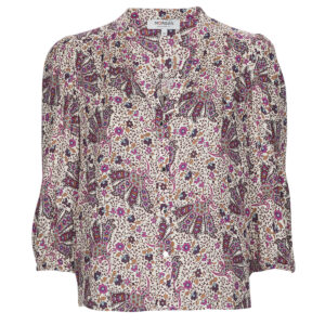 Camicia  Morgan  CYAN  Multicolore -  Camicie Donna