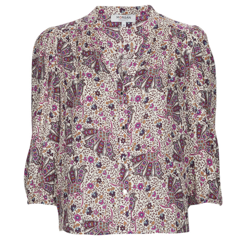 camisa Morgan Camisetas multicolores CYAN para mujer - 1