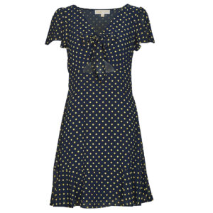Abito corto  MICHAEL Michael Kors  ASTOR PRNT TIE DRS  Marine -  Abiti corti Donna