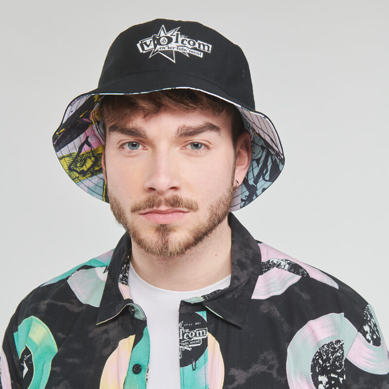 Volcom V ENT FLYER BUCKET HAT Black Men's Caps - 4