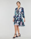 Abito corto Derhy CALIENTE ROBE Blu Abiti corti Donna - 3