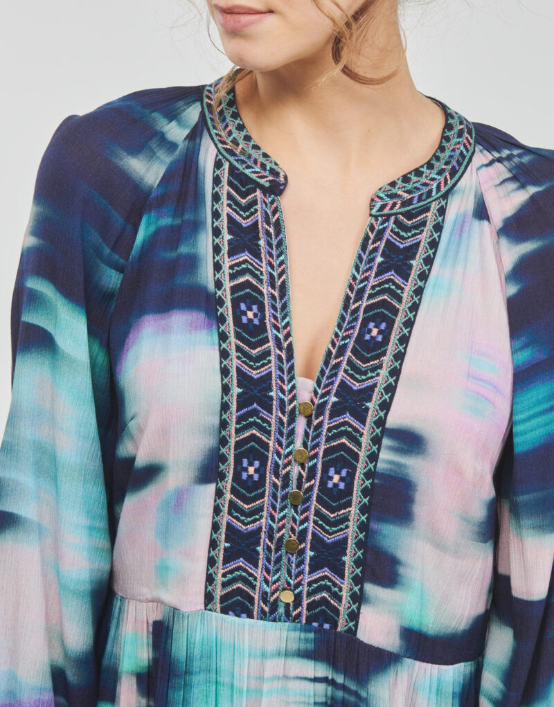 Abito corto Derhy CALIENTE ROBE Blu Abiti corti Donna - 5