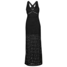 Dress Guess SL LIZA LONG DRESS Nero Abiti Lunghi Donna - 1