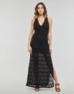 Dress Guess SL LIZA LONG DRESS Nero Abiti Lunghi Donna - 2