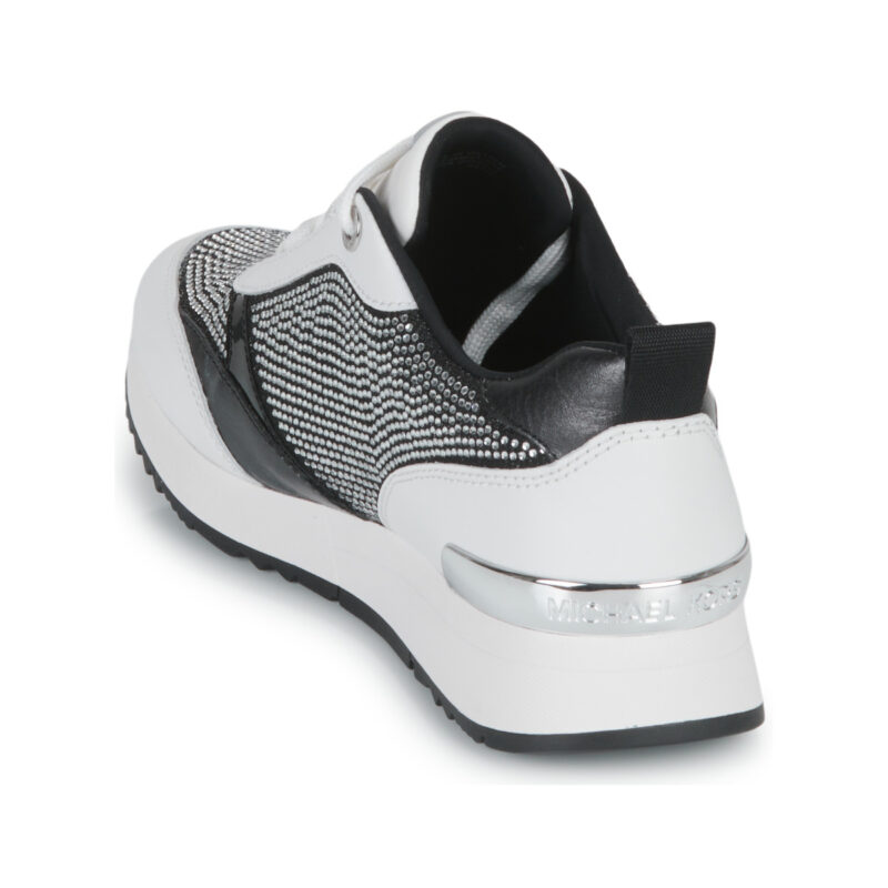 MICHAEL Michael Kors ALLIE STRIDE TRAINER White Low Top Sneakers Women - 5