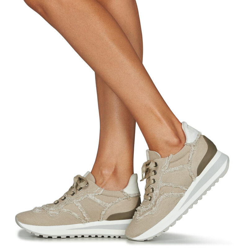 Regard GIEN V2 CANVAS PANNA Beige Sneakers basse Donna - 8