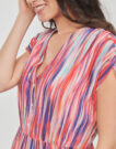 Abito corto Molly Bracken KAREN Multicolore Abiti corti Donna - 5