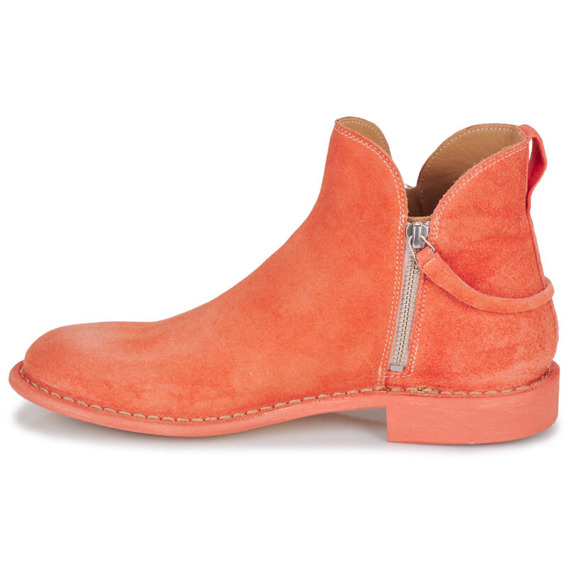 Moma MINSK BOOTS Pinke Damen-Ankle-Boots - Gr&ouml;&szlig;e 4