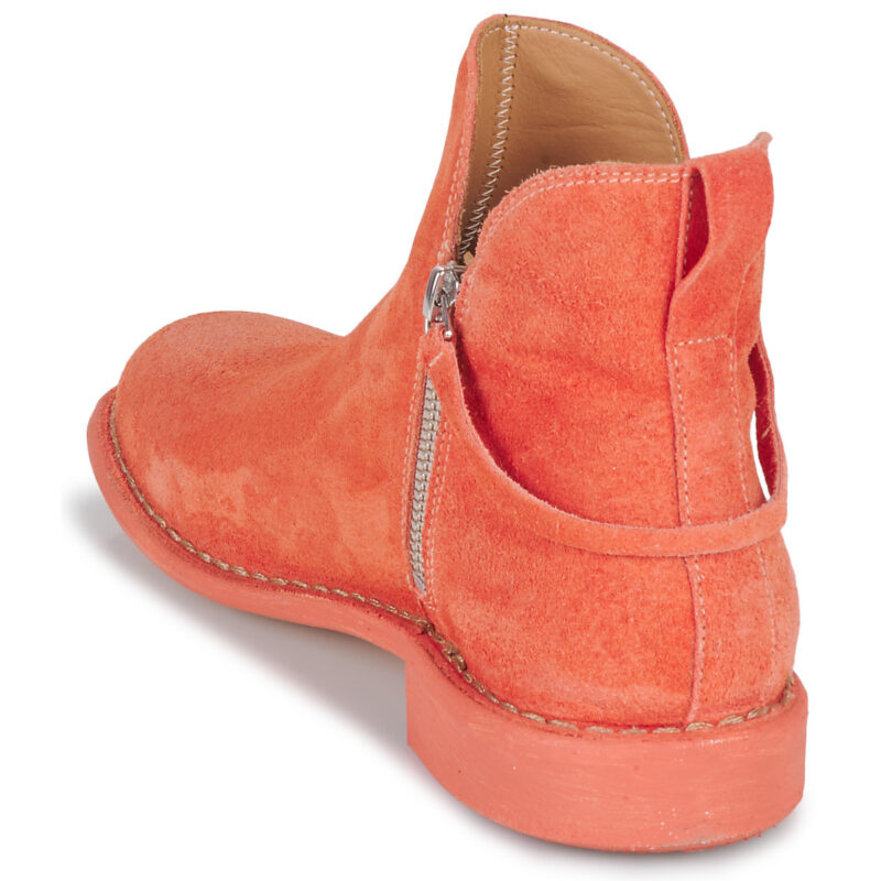 Moma MINSK BOOTS Pinke Damen-Ankle-Boots - Gr&ouml;&szlig;e 5