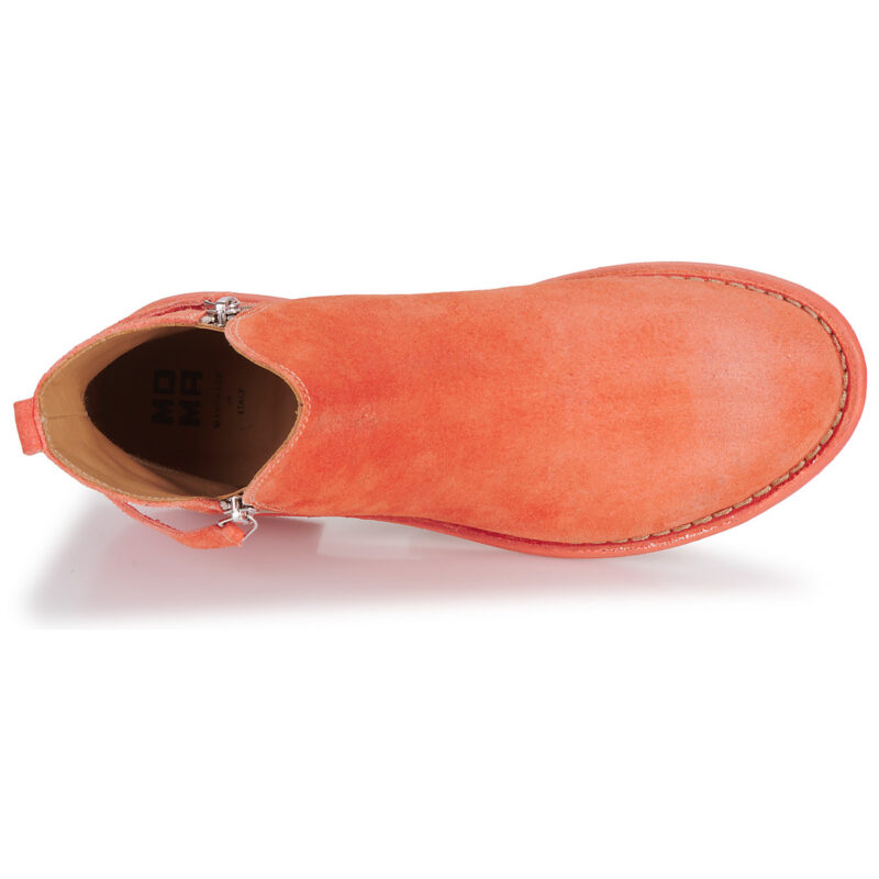 Moma MINSK BOOTS Pinke Damen-Ankle-Boots - Gr&ouml;&szlig;e 6