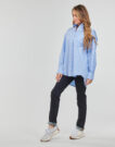 Jeans Levis 724 HIGH RISE STRAIGHT Marine Jeans Donna - 3