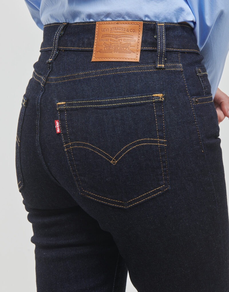 Jeans Levis 724 HIGH RISE STRAIGHT Marine Jeans Donna - 5