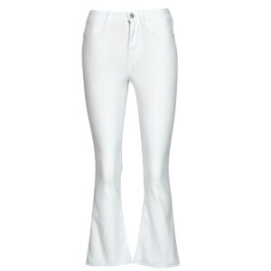 Jeans Flare  Noisy May  NMSALLIE HW KICK FLARED JEANS VI163BW S*  Bianco -  Jeans Flare Donna