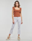 Jeans Flare Noisy May NMSALLIE HW KICK FLARED JEANS VI163BW S* Bianco Jeans Flare Donna - 2