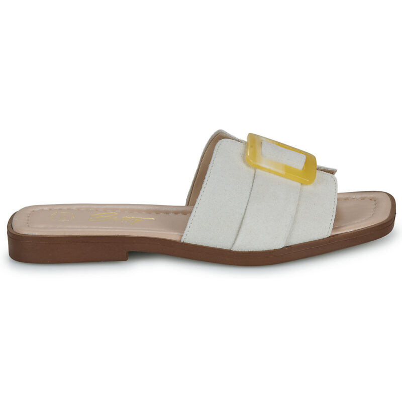 Betty London CAPUCINE Bianco Ciabatta Donna - 2
