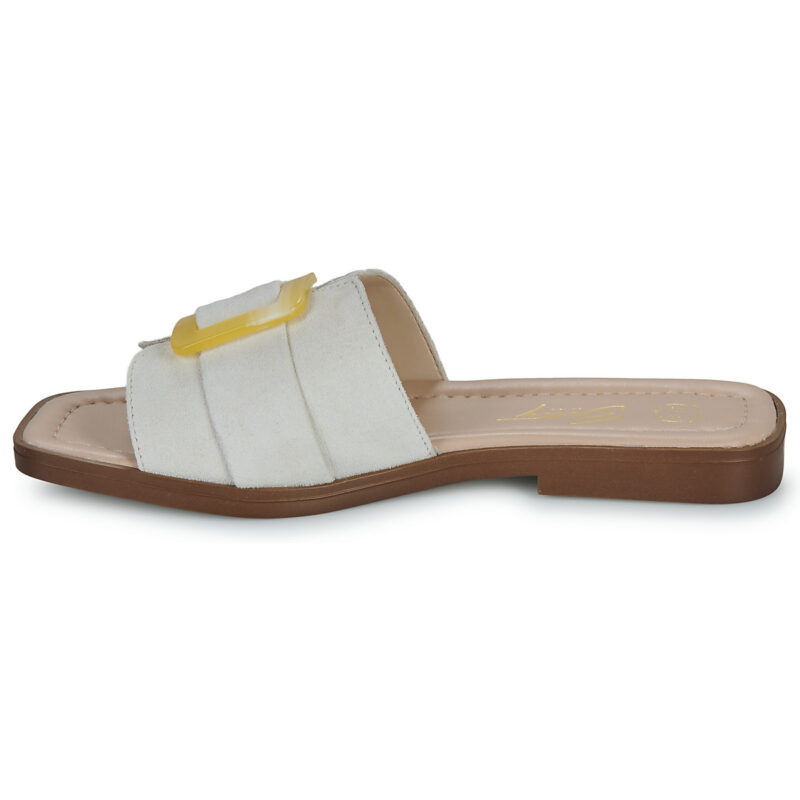 Betty London CAPUCINE Bianco Ciabatta Donna - 4