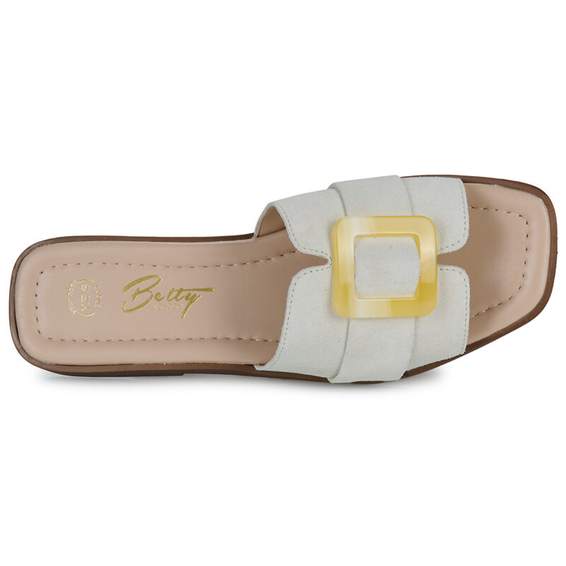 Betty London CAPUCINE Bianco Ciabatta Donna - 6