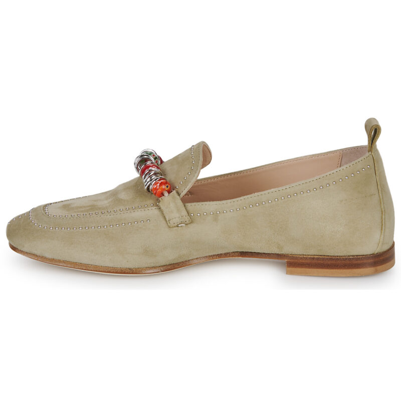 Fru.it CAMOSCIO Verde Mocassini Donna - 4