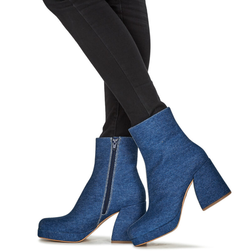 Maison Minelli  ESSOPIA  Blu -  Stivaletti Donna - 8