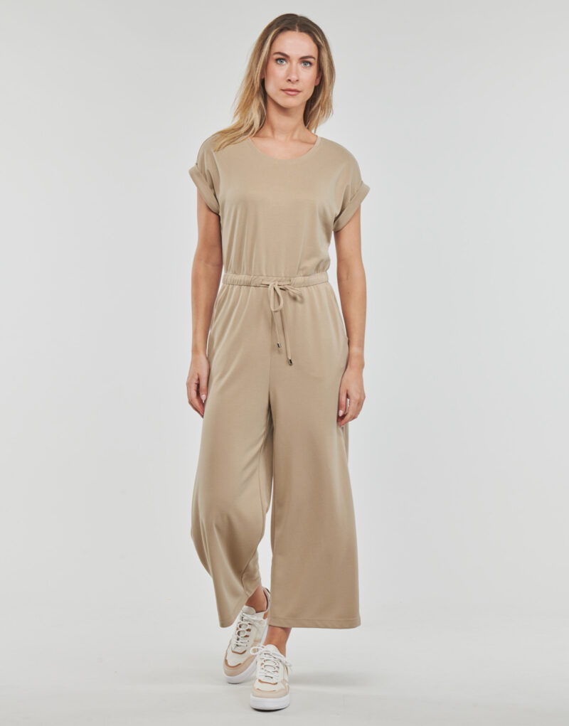 Tute / Jumpsuit  Esprit  CMT overall sl  Beige -   Tute / Jumpsuit Donna - 2