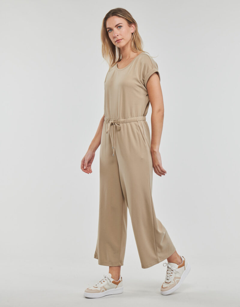Tute / Jumpsuit  Esprit  CMT overall sl  Beige -   Tute / Jumpsuit Donna - 3