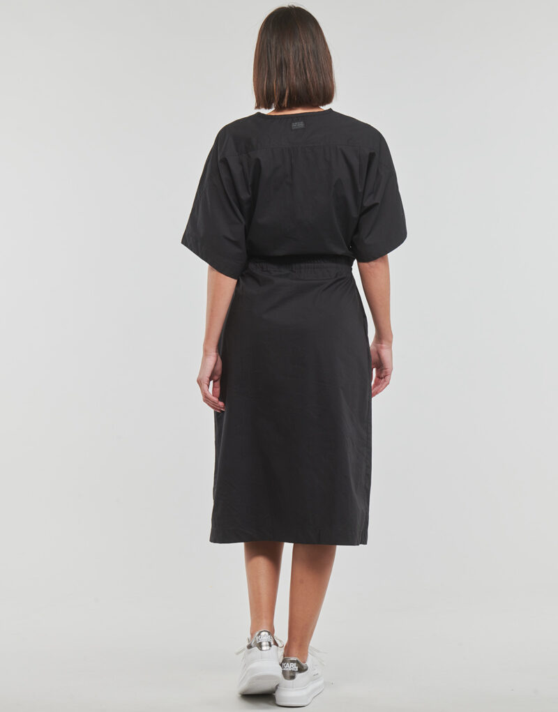 Abito G-Star Raw adjustable waist dress Nero Abiti Lunghi Donna - 4