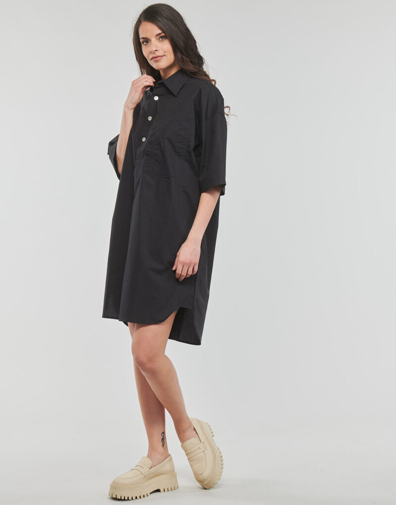Abito corto G-Star Raw shirt dress 2.0 Nero Abiti corti Donna - 3