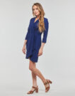 Abito corto Naf Naf ESANDRINE R1 Blu Abiti corti Donna - 3