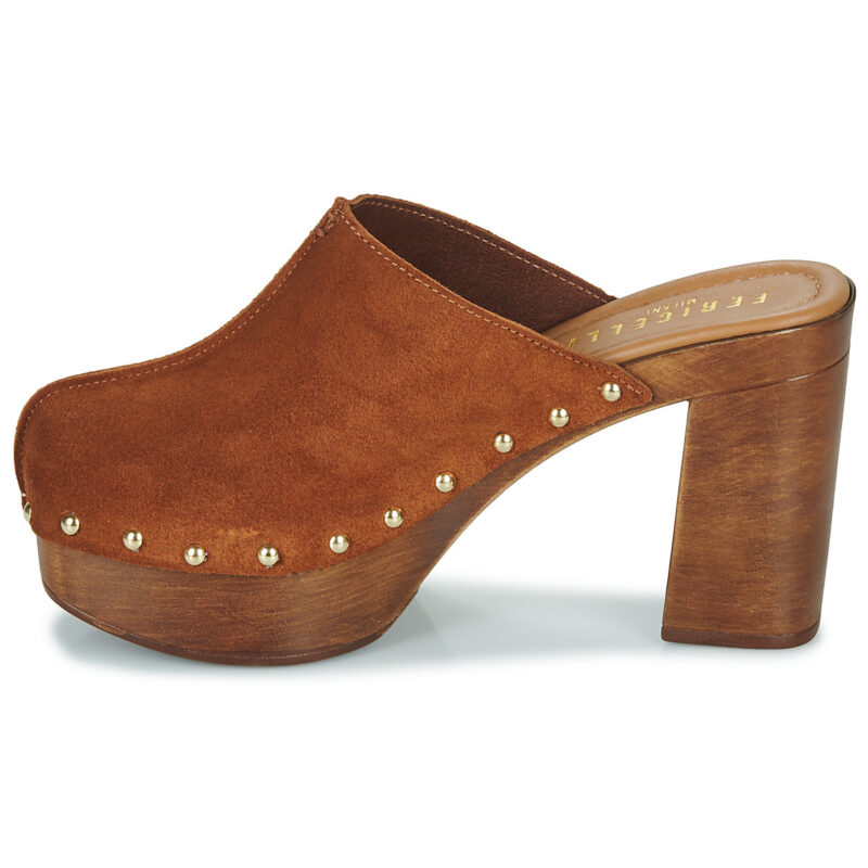 Fericelli New 4 marr&oacute;n Zoccoli Mujer - 4